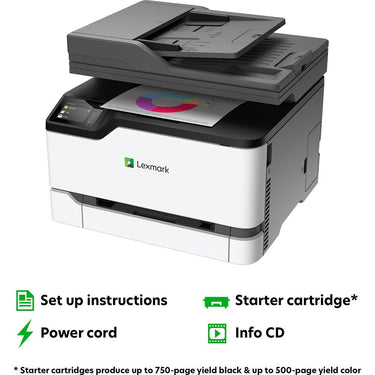 Lexmark CX331adwe Wireless Color All-in-One Laser Printer (40N9070)