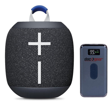 Logitech Core Wonderboom 4 Portable Waterproof Bluetooth Speaker w/ Accessories Bundle