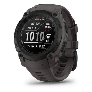Garmin Instinct E 45mm Rugged Outdoor GPS Smartwatch (Charcoal) + HRM 200 (XS-S) Bundle