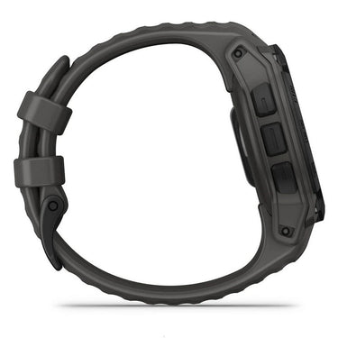 Garmin Instinct E 45mm Rugged Outdoor GPS Smartwatch (Charcoal) + HRM 200 (M-XL) Bundle