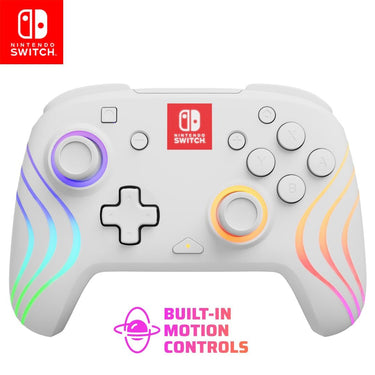 PDP Afterglow Wave Wireless Pro Controller with Full Motion for Nintendo Switch