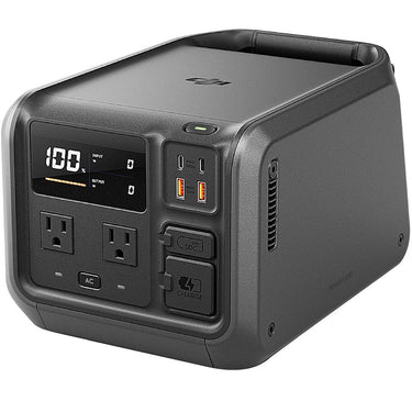 DJI Power 500 Portable Power Station with Portable Solar Panel & 2 Year Warranty