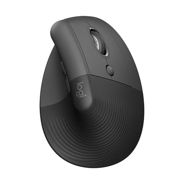 Logitech Core Ergo Series LIFT Vertical Ergonomic Wireless Mouse + Mouse Pad