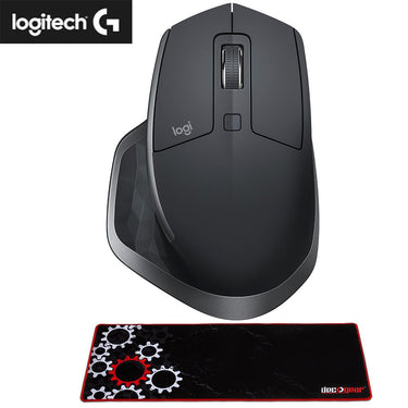 Logitech MX Master 2S Wireless Mouse with Gaming Mouse Pad