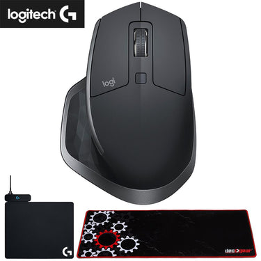 Logitech MX Master 2S Wireless Mouse with Charging Pad & Mouse Pad