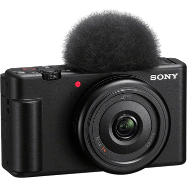 Sony ZV-1F Vlog Camera with 4K Video for Content Creators and Vloggers Black Bundle