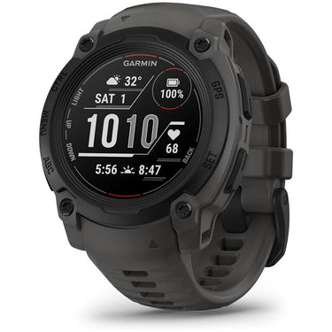 Garmin Instinct E 40mm Rugged Outdoor GPS Smartwatch (Charcoal) + HRM 200 (XS-S) Bundle