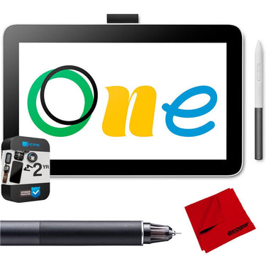 Wacom One 12 Drawing Tablet 11.6" Graphics Tablet with Pen + Warranty Bundle