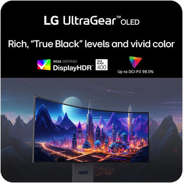 LG 39 inch UltraGear OLED 240Hz 0.03ms G-Sync Compatible 800R Curved Gaming Monitor