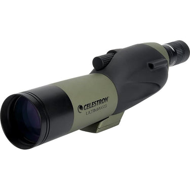 Celestron Ultima 65 Straight Spotting Scope 18-55x Zoom Open Box+1 Year Warranty