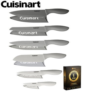 Cuisinart Advantage 12-Piece Gray Knife Set w/ Guards Open Box +1 Year Warranty