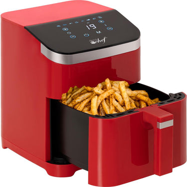 Deco Chef 5.8QT Air Fryer, Digital 8 Cooking Programs Open Box+1 Year Warranty