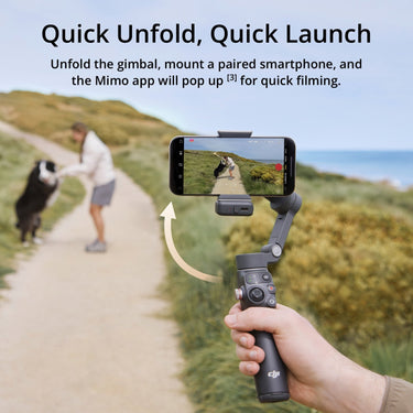 DJI Osmo Mobile 7P 3-Axis Phone Gimbal Stabilizer for iPhone & Android Bundle