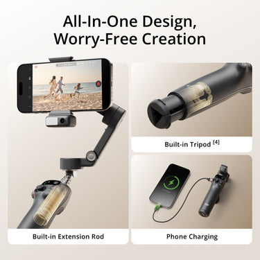 DJI Osmo Mobile 7P 3-Axis Phone Gimbal Stabilizer for iPhone & Android Bundle