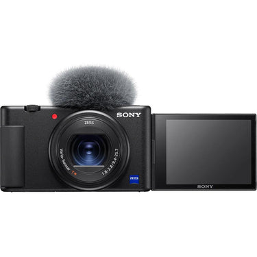 Sony ZV-1 Compact Digital Vlogging 4K Camera (Open Box) + 1 Year Warranty Pack
