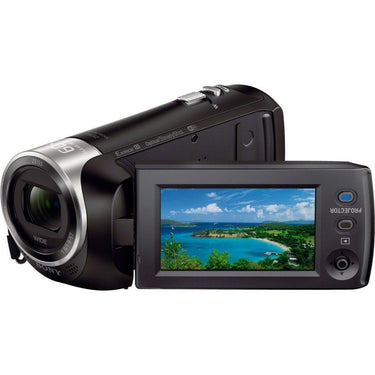 Sony HDR-PJ440 FHD 60p Camcorder w/ Built-In Projector OPEN BOX +1 Year Warranty Pack