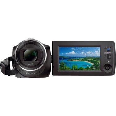 Sony HDR-PJ440 FHD 60p Camcorder w/ Built-In Projector OPEN BOX +1 Year Warranty Pack