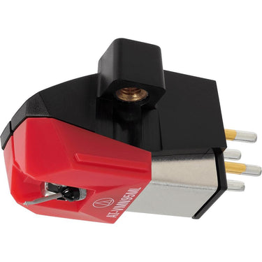 Audio-Technica AT-VM95ML Dual Moving Magnet Turntable Phono Cartridge, Red