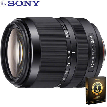 Sony Zoom Lens 18-135 mm f/3.5-5.6 DT SAM Silent Lens OPEN BOX + 1 Year Warranty