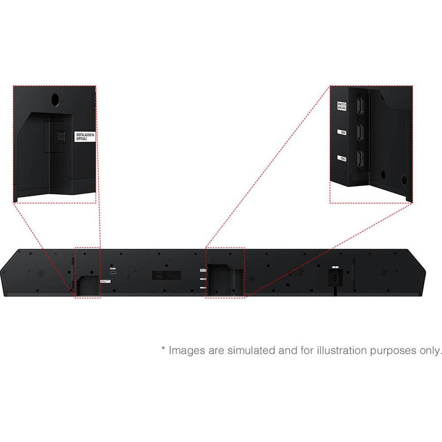 Samsung Q Series Soundbar HW-Q990F 11.1.4 ch Subwoofer + Rear Speaker (2025)