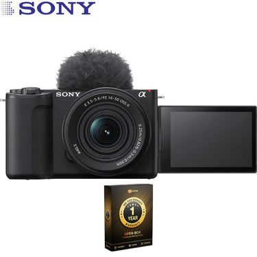Sony Alpha ZV-E10 II Interchangeable Lens Camera w/16-50mm OPEN BOX + 1 Year Warranty
