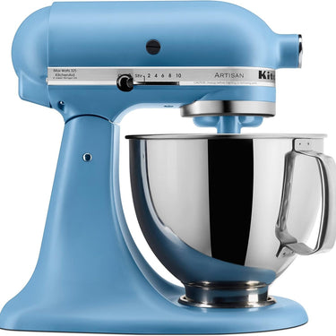 KitchenAid Artisan Series 5-Quart Tilt-Head Stand Mixer in Blue Velvet - KSM150PSVB