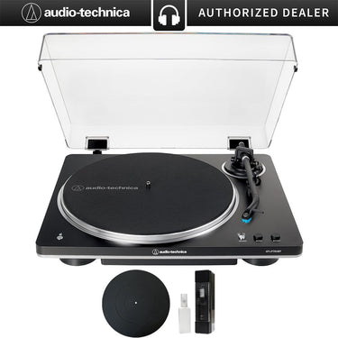 Audio-Technica Fully Automatic Wireless Belt-Drive Turntable + Mat + Cleaning Fluid System