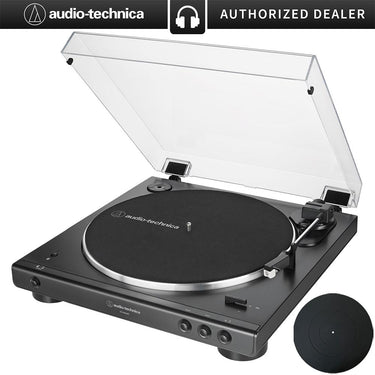 Audio-Technica Fully Automatic Belt-Drive BT Stereo Turntable + Rubber Mat