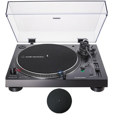 Audio-Technica AT-LP120XUSB-BK Direct-Drive Turntable Analog & USB + Rubber Mat
