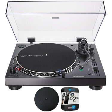 Audio-Technica AT-LP120XUSB-BK Turntable Analog & USB+Rubber Mat & 2 Yr Warranty