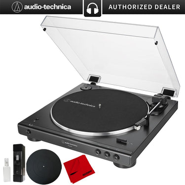 Audio-Technica Fully Automatic Belt-Drive BT Stereo Turntable + Mat + Cleaning Fluid System