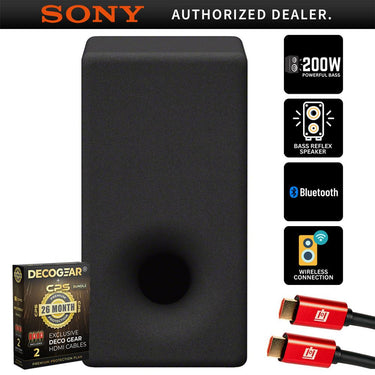 Sony SA-SW3 6.3" Wireless Subwoofer for HT-A9/A7000 + 26 Months Protection Bundle