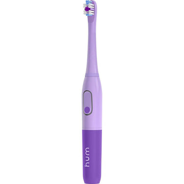 Colgate Hum Smart Battery Power Toothbrush w/ Sonic Vibrations and Travel Case - Purple