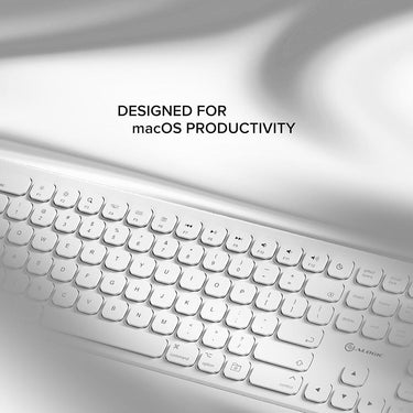 ALOGIC Echelon USB-C Rechargeable Wireless Keyboard for macOS - ASKBT3M
