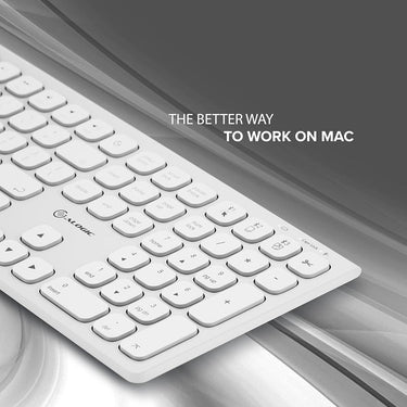 ALOGIC Echelon USB-C Rechargeable Wireless Keyboard for macOS - ASKBT3M