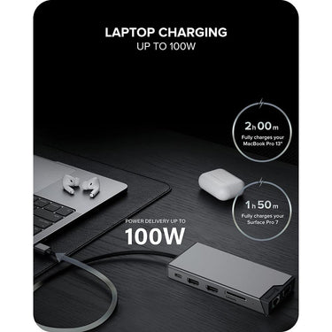 ALOGIC MV2 USB-C Dual Display DP Alt Mode Docking Station - DUCDMV2