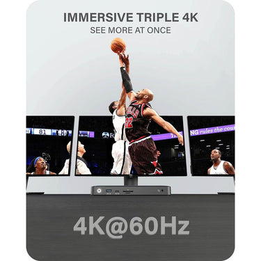 ALOGIC DX3 Triple 4K Display Universal Docking Station - DUPRDX3-WW