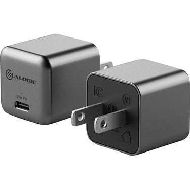 ALOGIC 30W Rapid Power USB-C Miniature GaN Charger - WCG1X30SGR-US