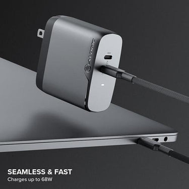 ALOGIC 2 Port 68W GaN Charger in Gray - WCG2X68SGR-US