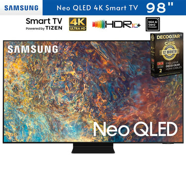 Samsung QN98QN90DA 98" Neo QLED 4K Smart TV (2024) + 26 Months Protection Bundle