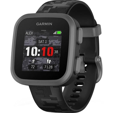 Garmin Bounce Kids Smartwatch Two-Way Text & Voice Messaging Location Track -Black Camo