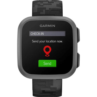 Garmin Bounce Kids Smartwatch Two-Way Text & Voice Messaging Location Track -Black Camo