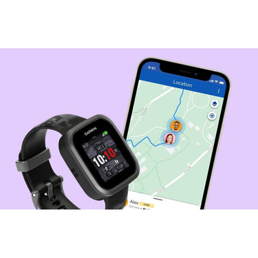 Garmin Bounce Kids Smartwatch Two-Way Text & Voice Messaging Location Track -Black Camo