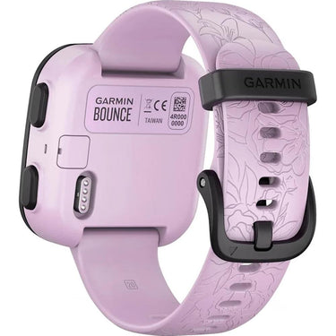 Garmin Bounce Kid Smartwatch Two-Way Text & Voice Messaging Location Track Lilac Floral