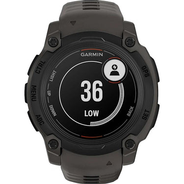 Garmin Instinct E 40mm Rugged Outdoor GPS Smartwatch 24/7 Health Monitor (Charcoal)