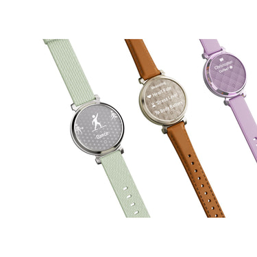 Garmin Lily 2 Smartwatch Metallic Lilac with Lilac Silicone Band
