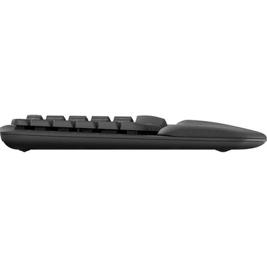 Logitech Core Wave Keys Wireless Ergonomic Keyboard with Cushioned Palm Rest - 920-011898