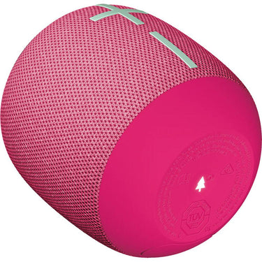 Logitech Core WONDERBOOM 4 Portable Waterproof Bluetooth Speaker in Pink - 984-001878