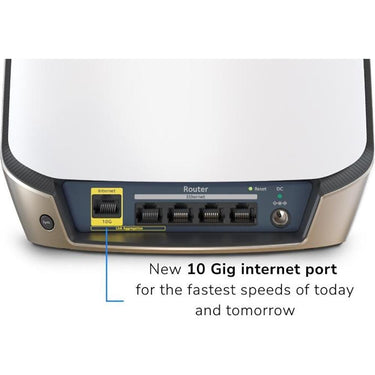 Netgear Orbi Tri-Band WiFi 6 Mesh Network System - RBK863S-100NAS