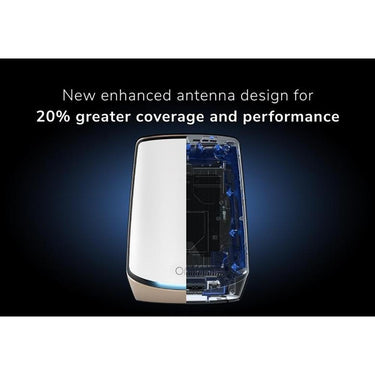 Netgear Orbi Tri-Band WiFi 6 Mesh Network System - RBK863S-100NAS